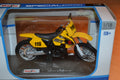 Suzuki RM250 Gul 1:18 Maisto (Motorcross Racing) Ny
