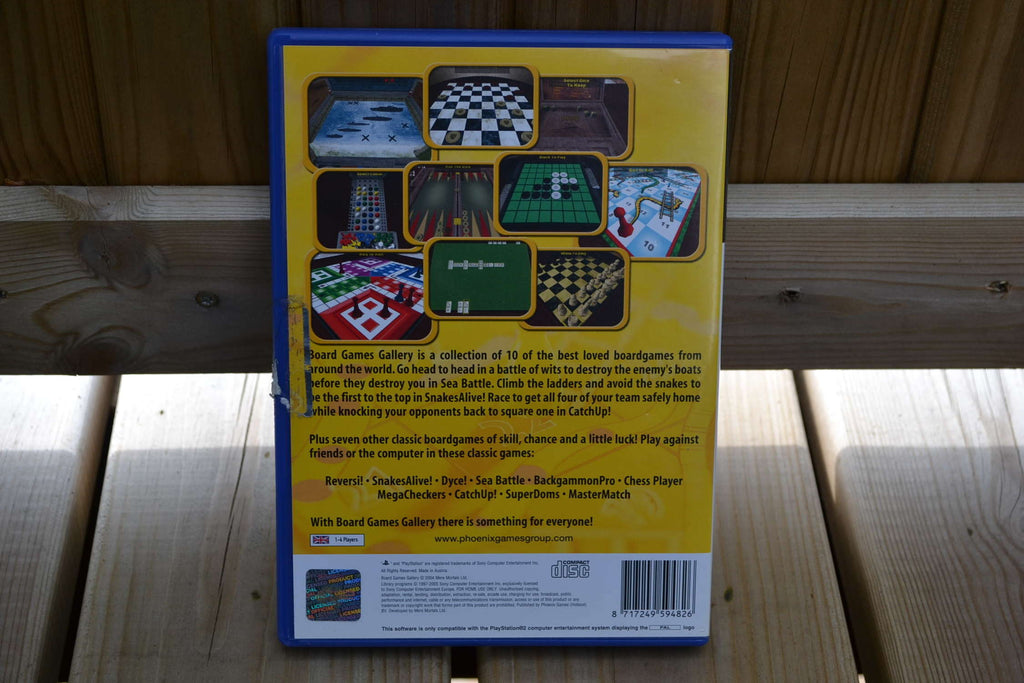 Board Games Gallery PS2 Playstation 2 Komplett Fint Skick