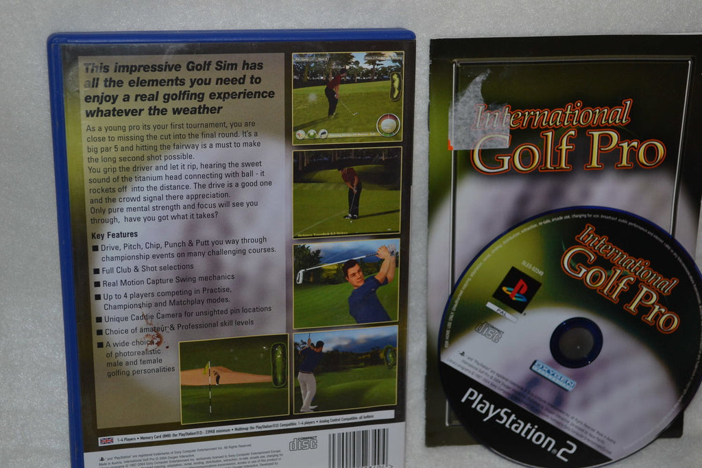 International Golf Pro PS2 Playstation 2 Komplett Fint Skick