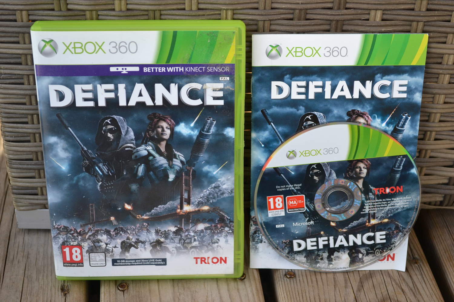 Defiance Xbox 360 Komplett Fint Skick