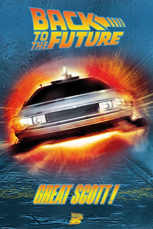 Back to the Future Great Scott! Maxi Poster Affisch 61*91,5cm Ny