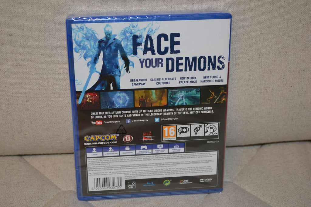 DmC Devil May Cry Definitive Edition PS4 Playstation 4 Ny Inplastad
