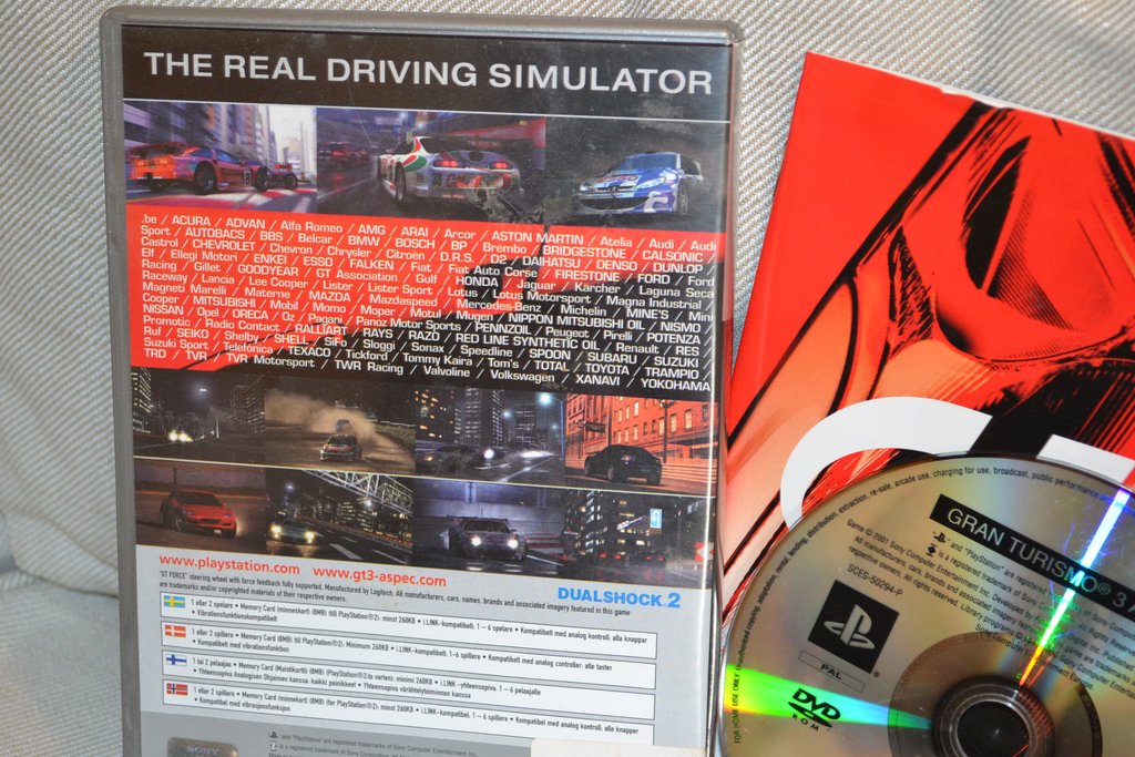 Gran Turismo 3 A-Spec PS2 Playstation 2 Komplett OK Skick