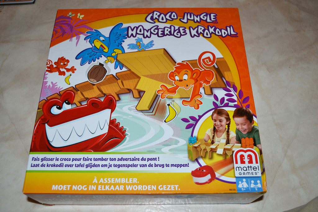 Greedy Gator Mattel Games (Franska Spelregler) Ny