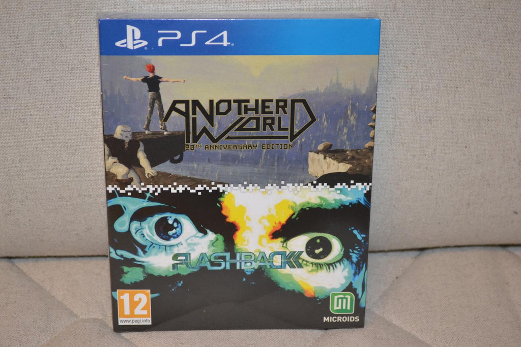 Another World Flashback 20th Anniversary Edition PS4 Playstation 4 Ny Inplastad