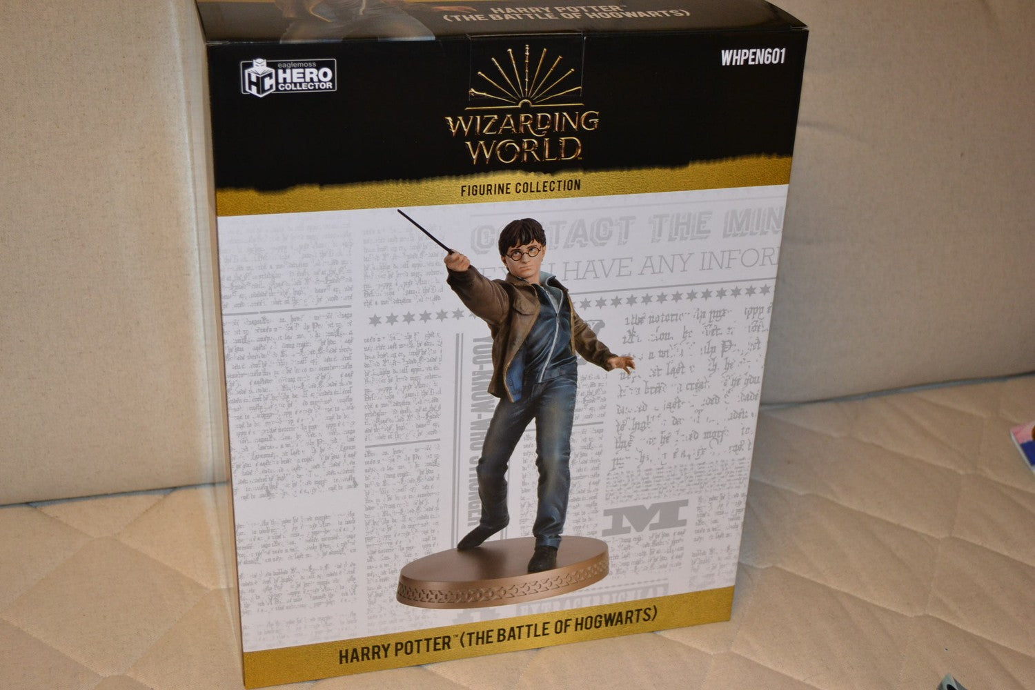 Harry Potter The Battle of Hogwarts Eaglemoss 28cm Figur Staty Ny