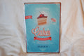 Cakes - Made with Love Hand Decorated Kök Plåtskylt (20*30cm) Skylt Ny
