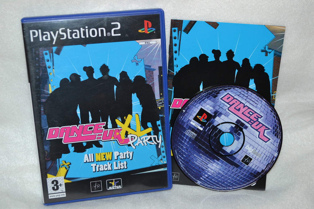 Dance UK XL Party Game PS2 Playstation 2 Komplett Fint Skick