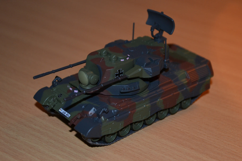 Tysk Pansarvagn 3SU Gepard Tysk (Flakpanzer) 1:72 Deagostini