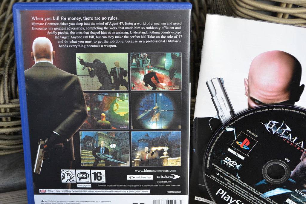 Hitman: Contracts PS2 Playstation 2 Komplett Fint Skick