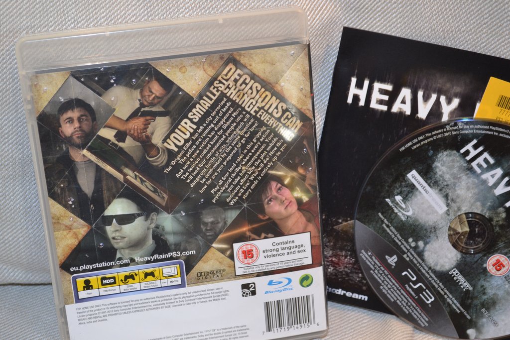 Heavy Rain PS3 Playstation 3 Komplett Fint Skick