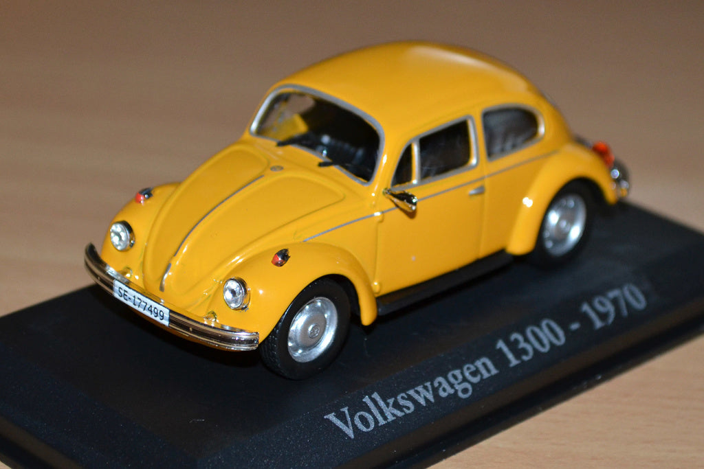 Volkswagen Bubbla/Beetle 1300 fr. 1970 Orange/Gul DeAgostini