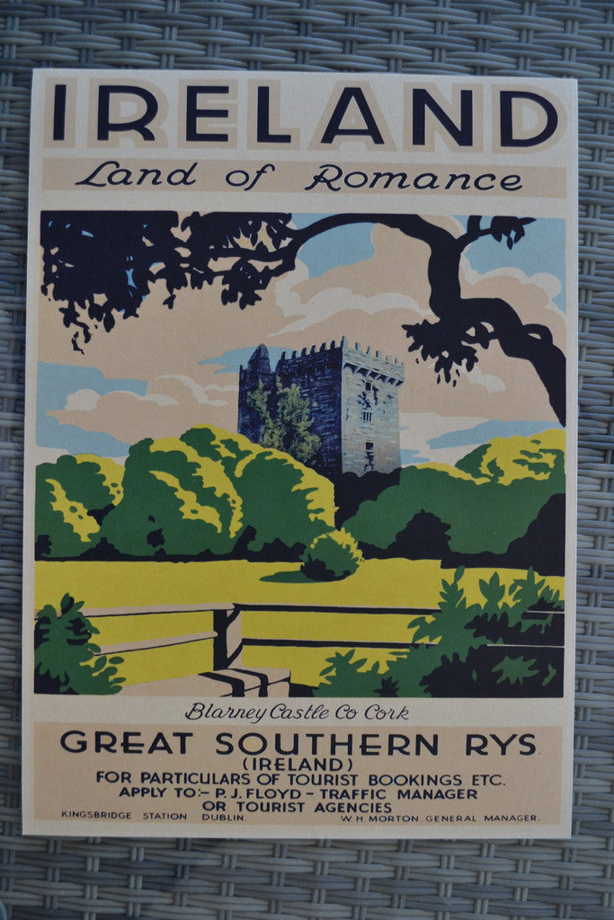 Ireland - Land of Romance Resebyrå Reklam (Äldre) Poster Aff