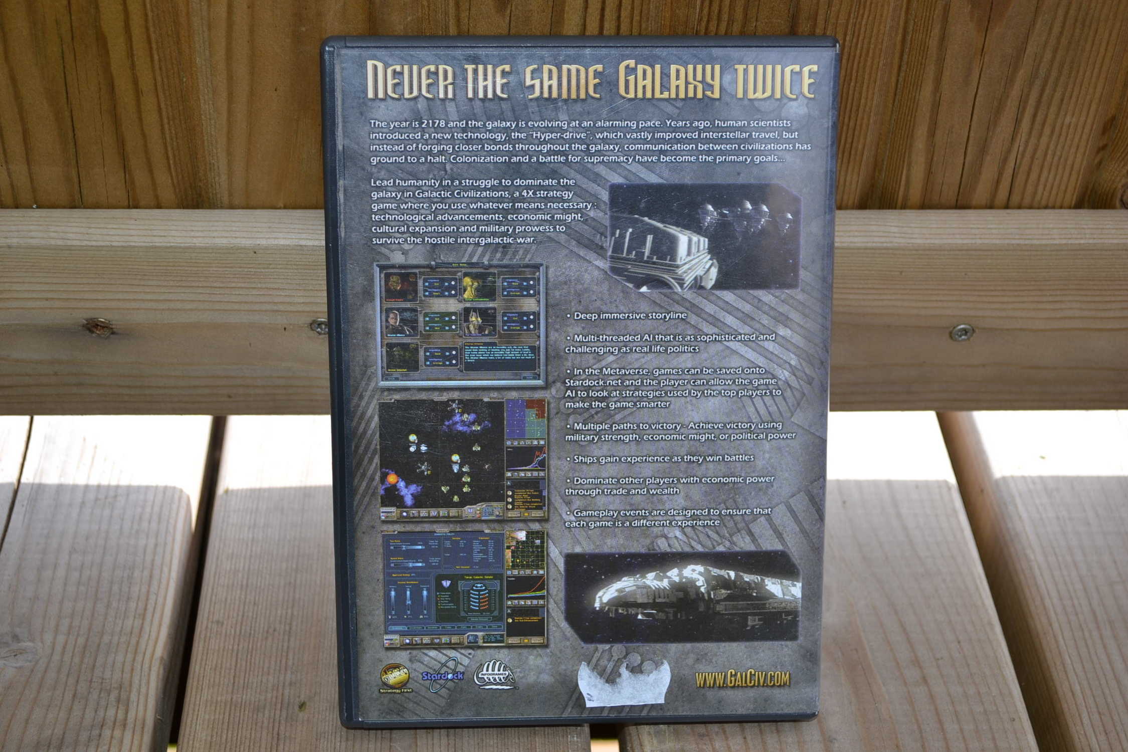 Galactic Civilizations PC Komplett Fint Skick