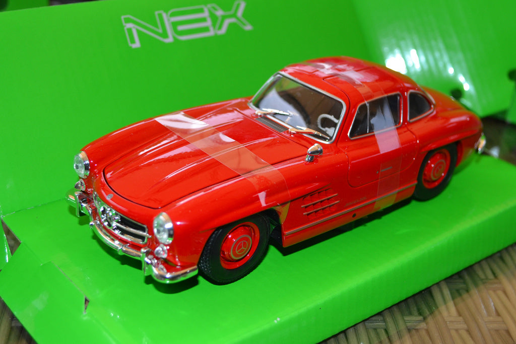 Mercedes Benz 300 SL 50-tal 1:24 Welly Nex Models Ny
