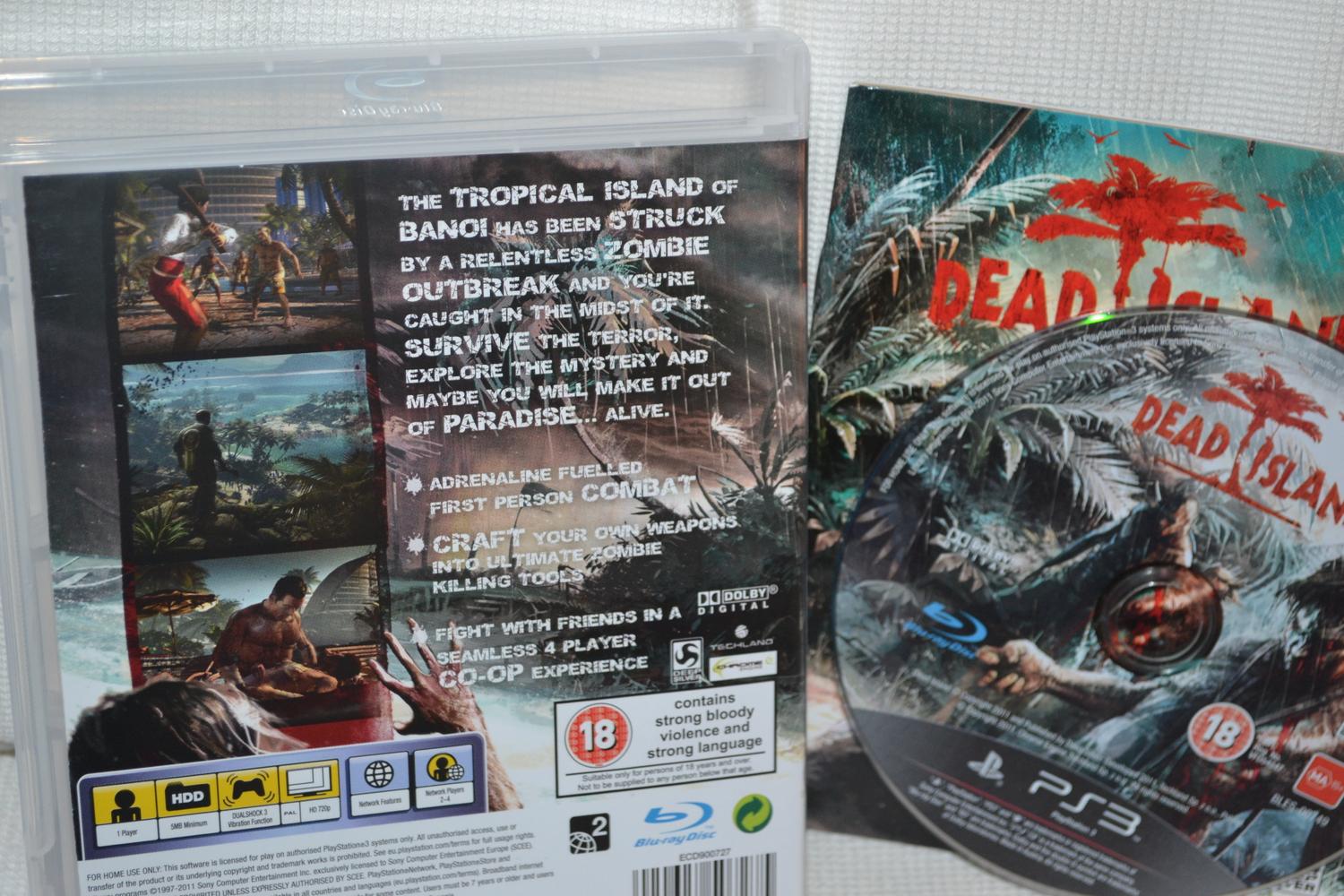 Dead Island PS3 Playstation 3 Komplett Fint Skick
