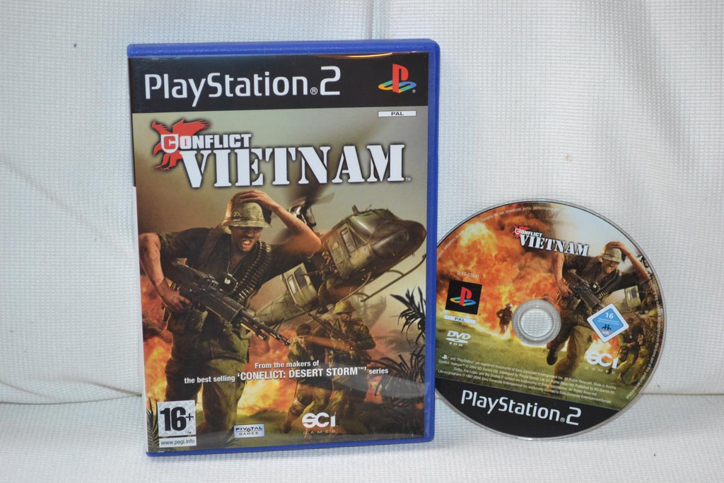 Conflict Vietnam PS2 Playstation 2 (Utan Manual) Fint Skick