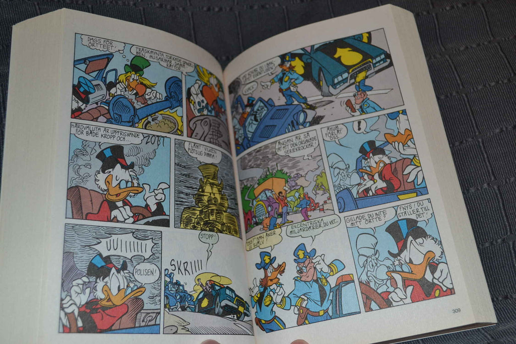 "Fillträff, Kalle!" Kalle Ankas Dubbelpocket Nr 239 år 1999