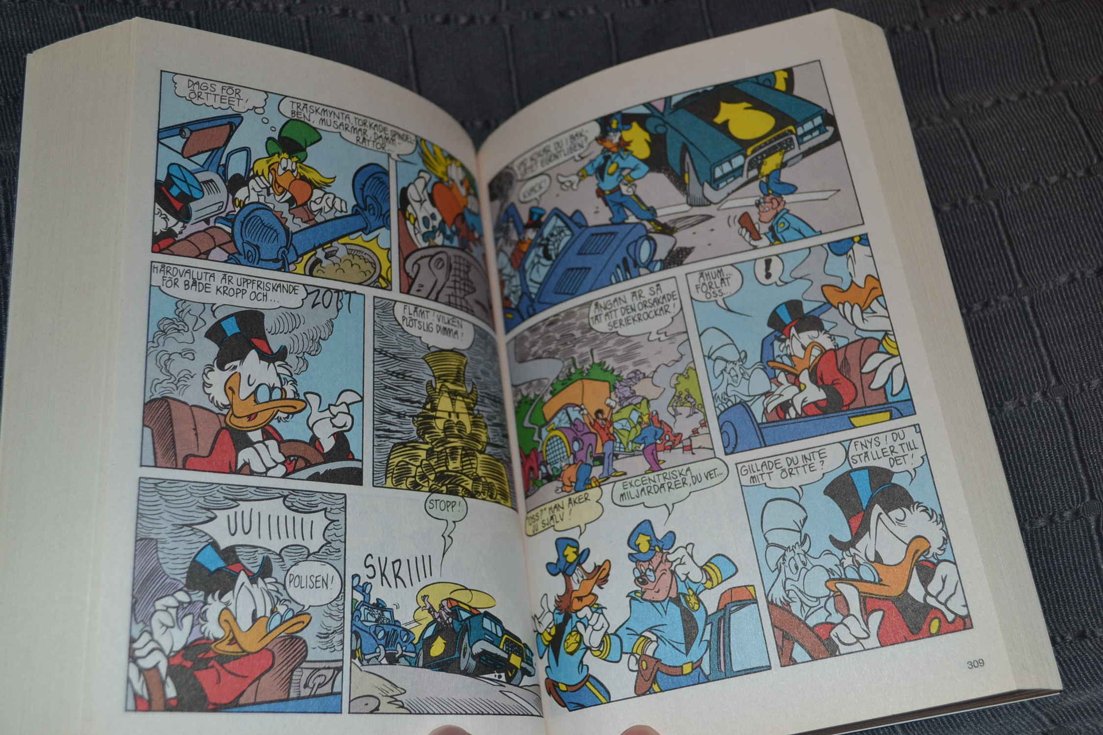 "Fillträff, Kalle!" Kalle Ankas Dubbelpocket Nr 239 år 1999