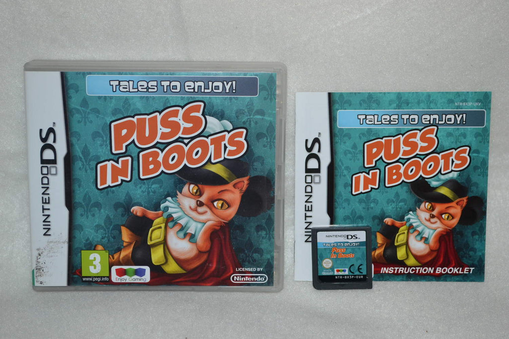 Puss In Boots - Tales To Enjoy NDS Nintendo DS Fint Skick