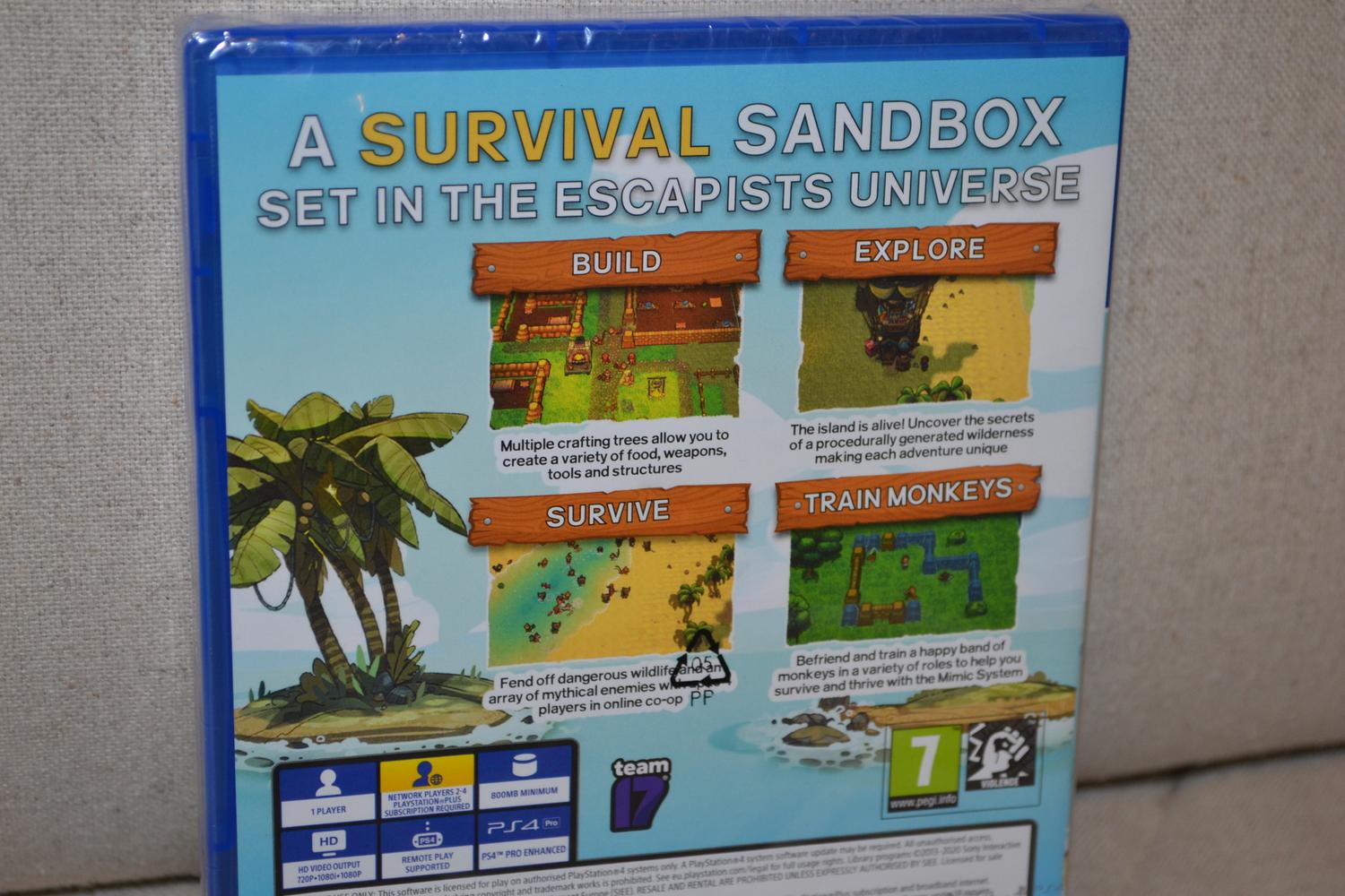 The Survivalists PS4 Playstation 4 Ny Inplastad