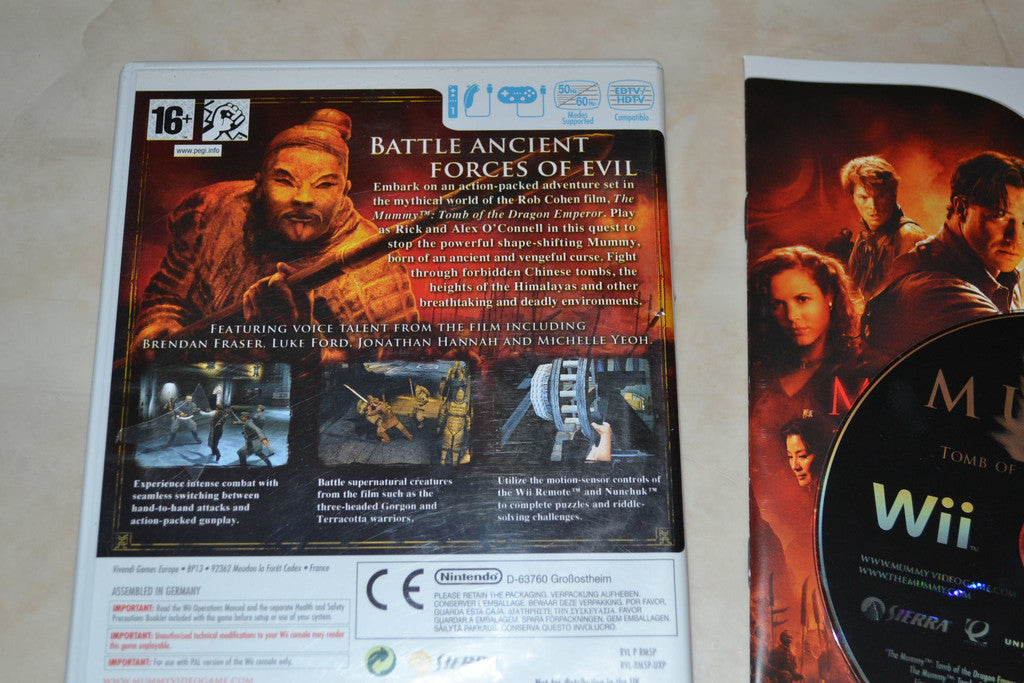 The Mummy Tomb of the Dragon Emperor Wii Nintendo Komplett F