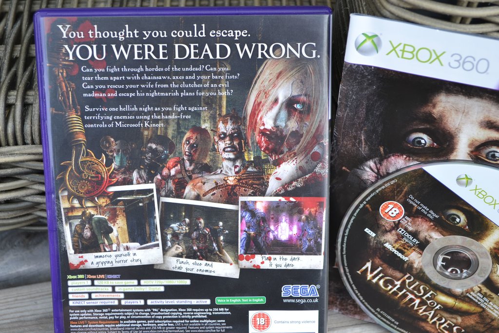 Rise of Nightmares Xbox 360 Komplett Fint Skick