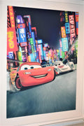Blixten McQueen i Tokyo Racing Bilar Canvas 30*40cm Ny