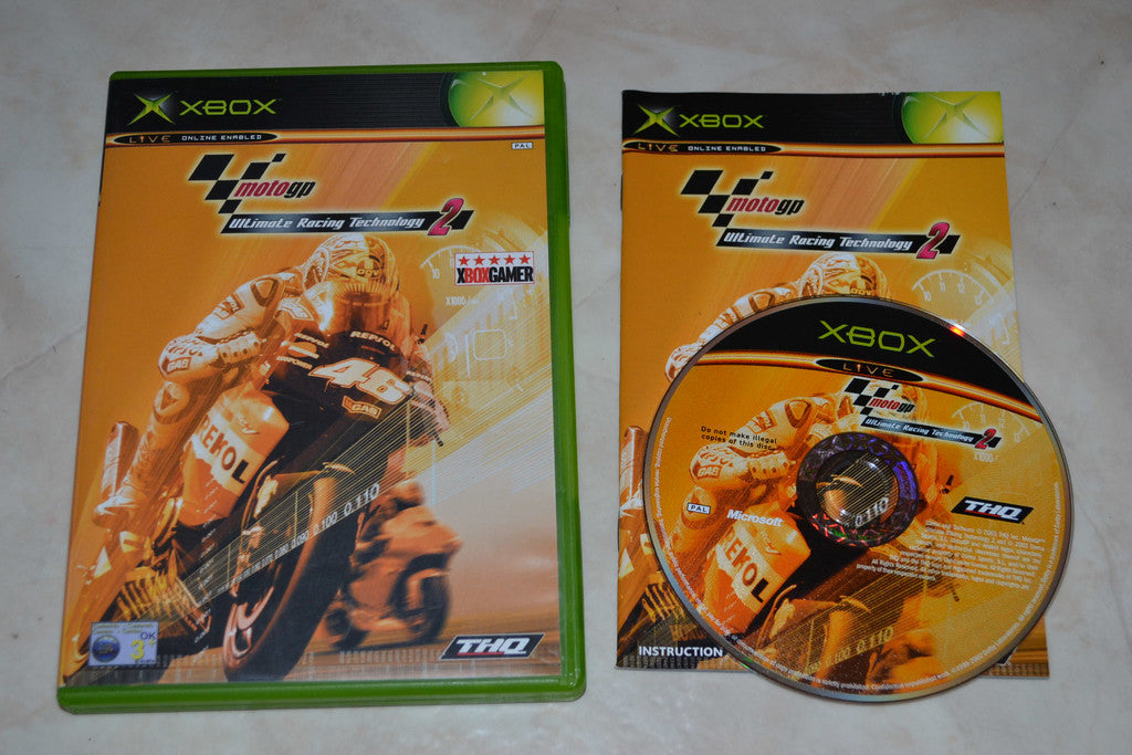 MotoGP Ultimate Racing Technology 2 XBOX Komplett Fint Skick