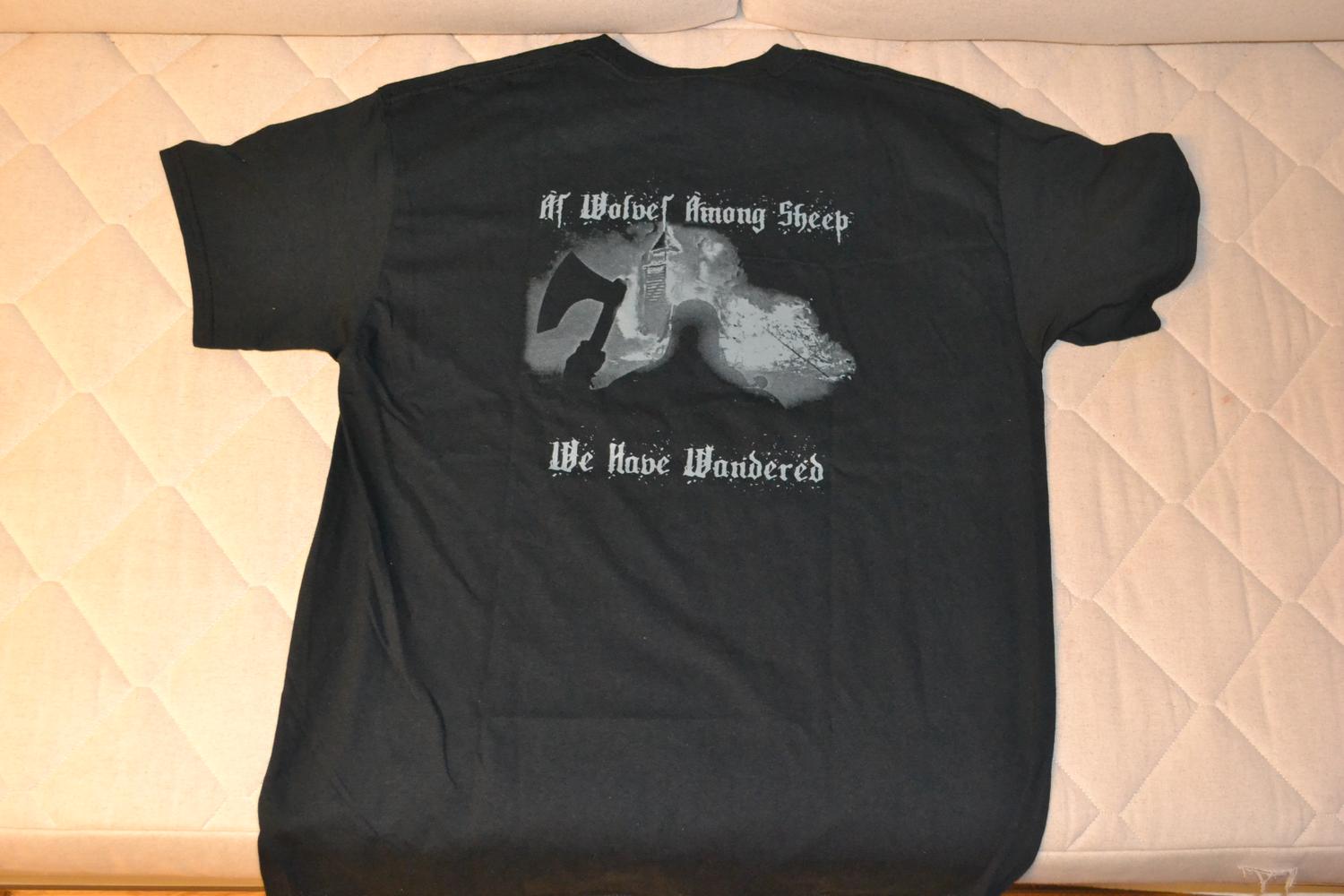 T-Shirt Lindisfarne Viking År 793 Tröja Tshirt (Strl M) Man Ny