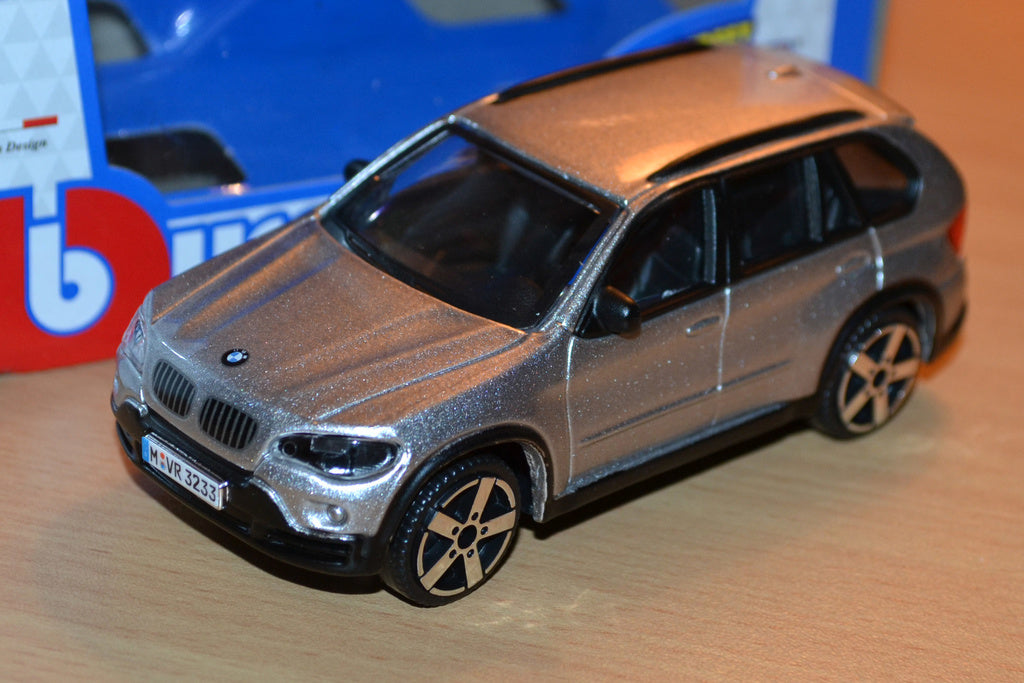 Bmw X5 2007 Grå 1:43 Burago Ny