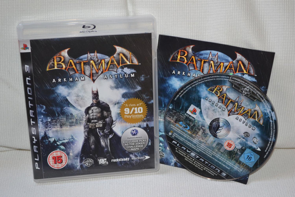 Batman: Arkham Asylum PS3 Playstation 3 Komplett Fint Skick