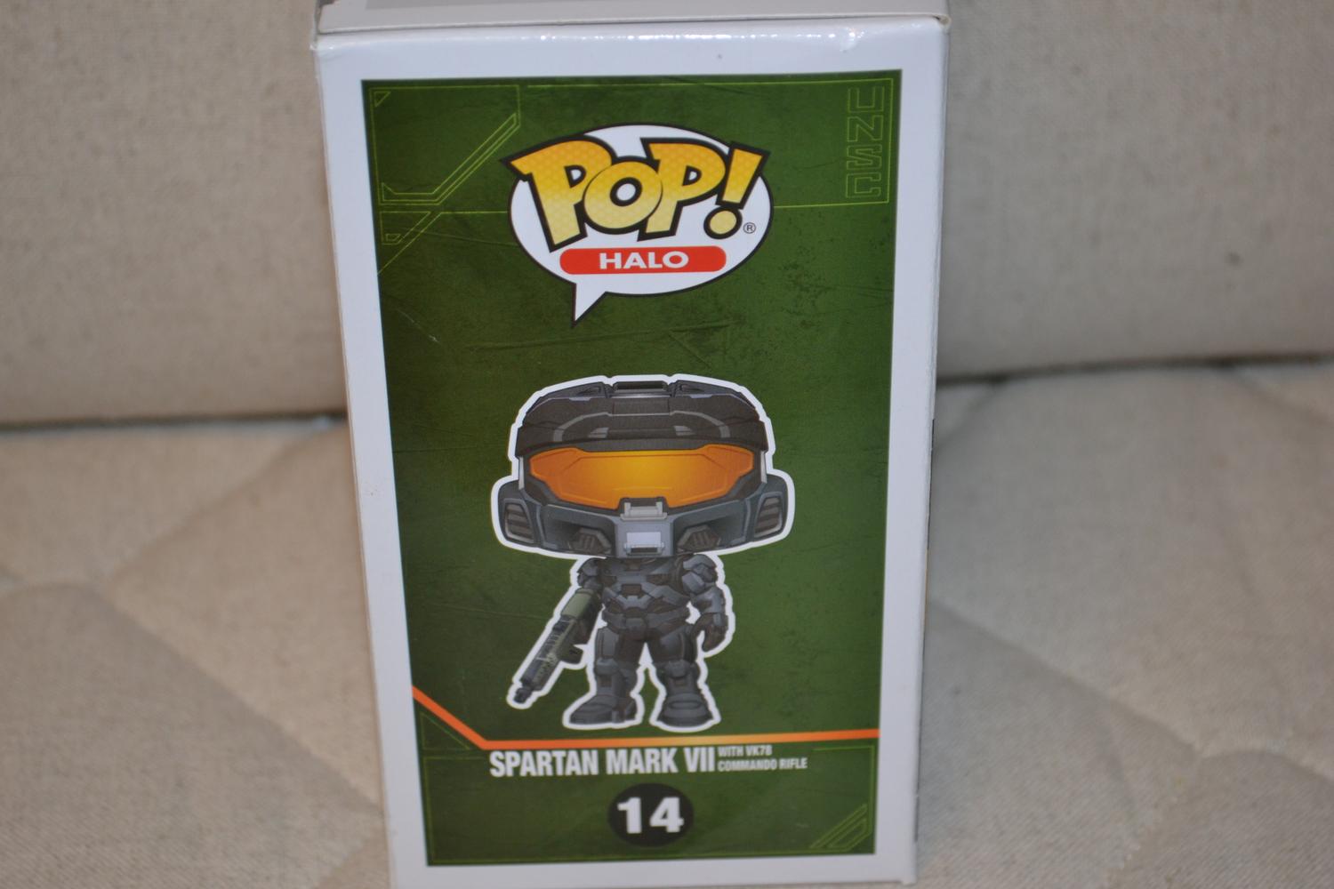 Halo Infinite Spartan Mark VII m. Commando Rifle Figur Funko Pop! Ny