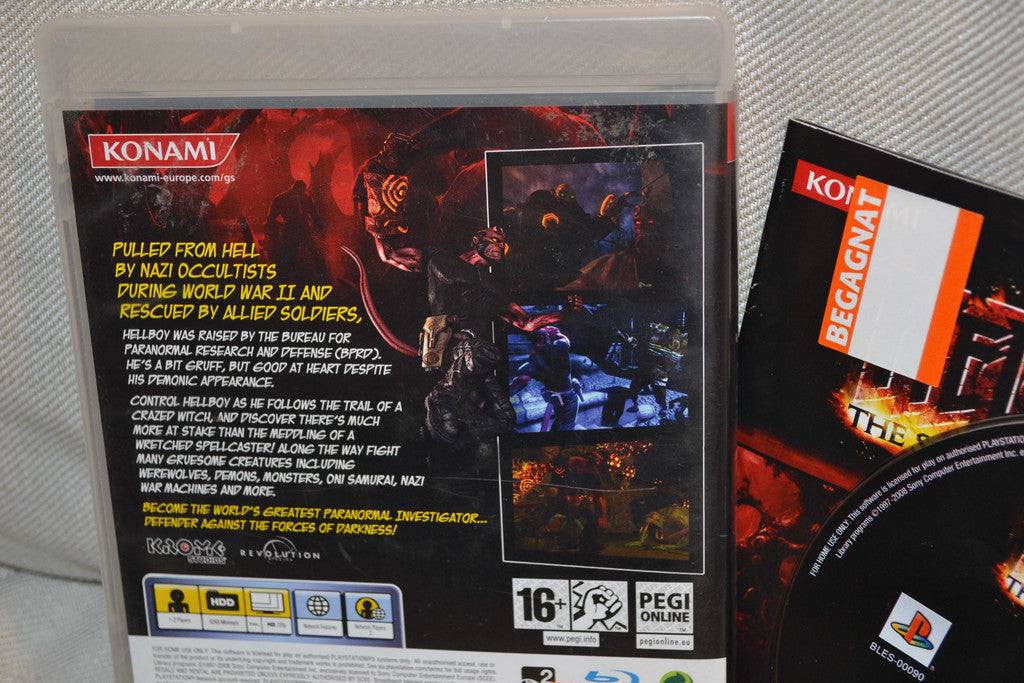 Hellboy: The Science of Evil PS3 Playstation 3 Komplett Nysk