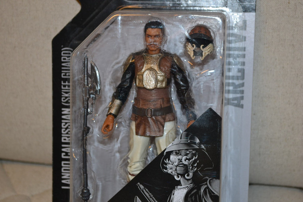 Lando Calrissian Skiff Guard Figur Star Wars Black Series Archive 15cm Ny