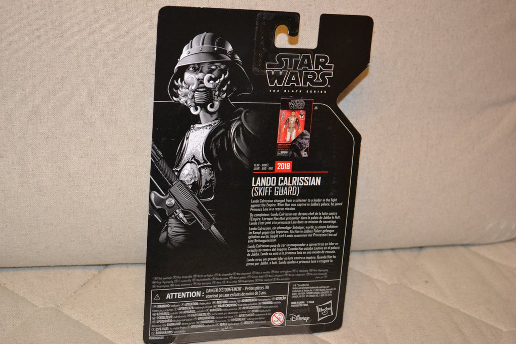 Lando Calrissian Skiff Guard Figur Star Wars Black Series Archive 15cm Ny