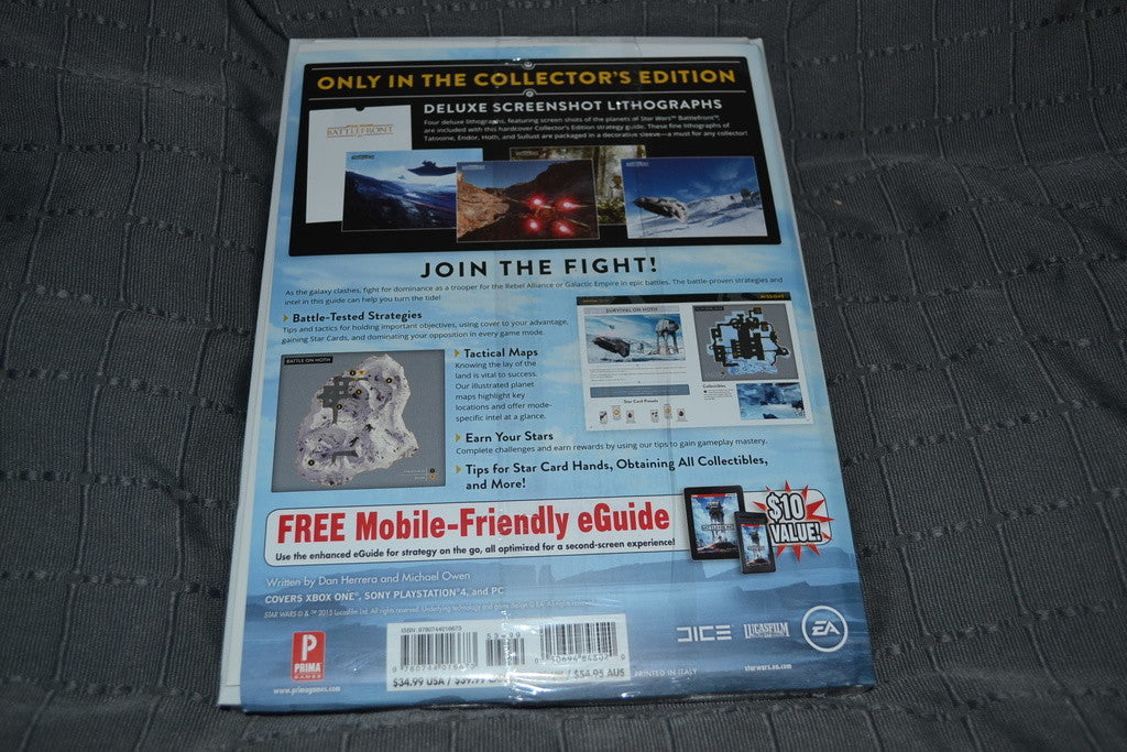 Star Wars Battlefront Strategy Guide Collector's Edition Se