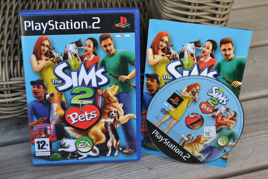 The Sims 2 Pets PS2 Playstation 2 Komplett Fint Skick