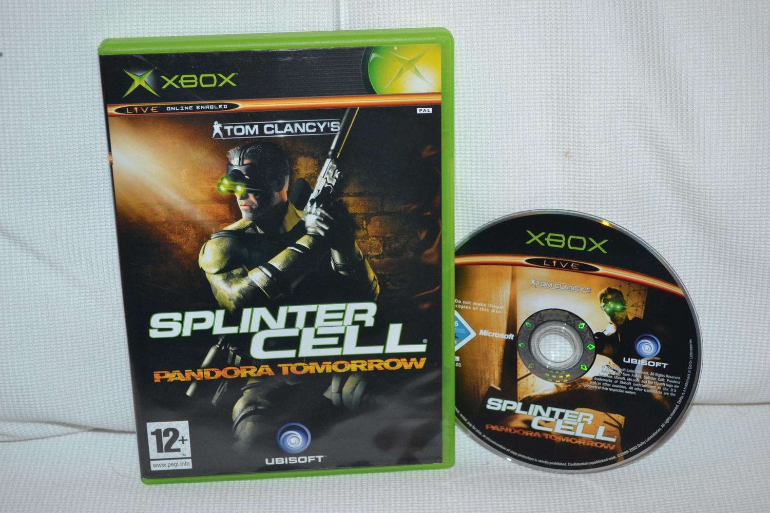 Splinter Cell: Pandora Tomorrow XBOX (Utan Manual) Fint Skick