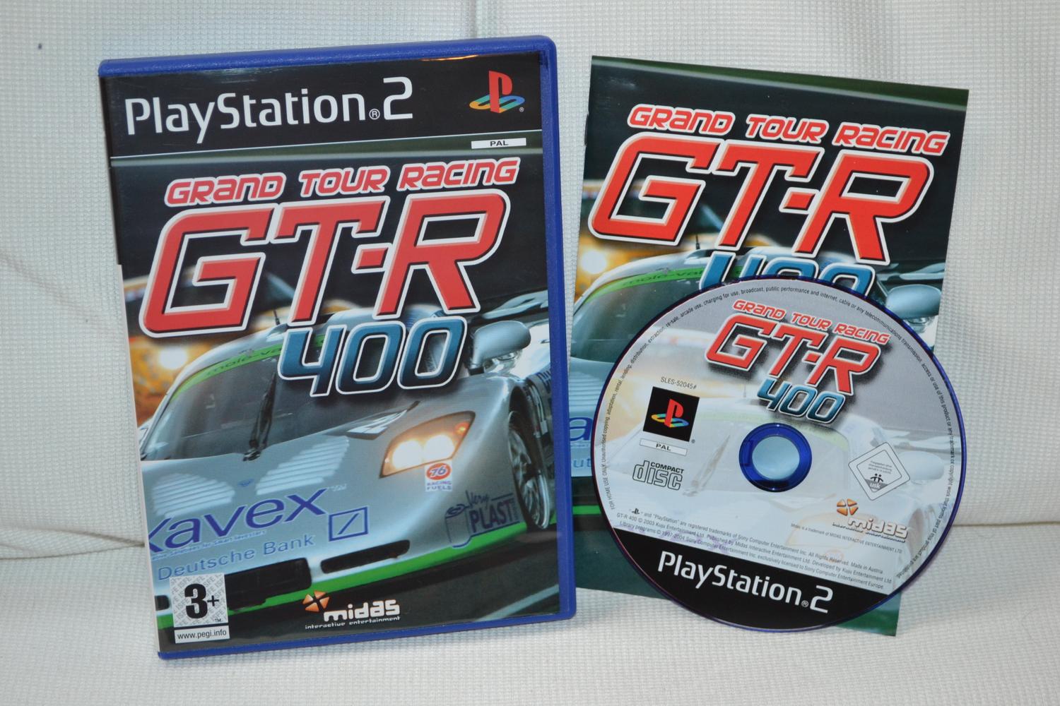GT-R 400 PS2 Playstation 2 Komplett Fint Skick