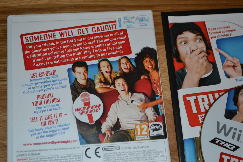 Truth or Lies (Wii) Nintendo Komplett Fint Skick