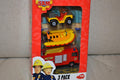 3st Fireman Sam (Brandbil, båt, fyrhjuling) 1:64 Dickie 5-7cm Ny