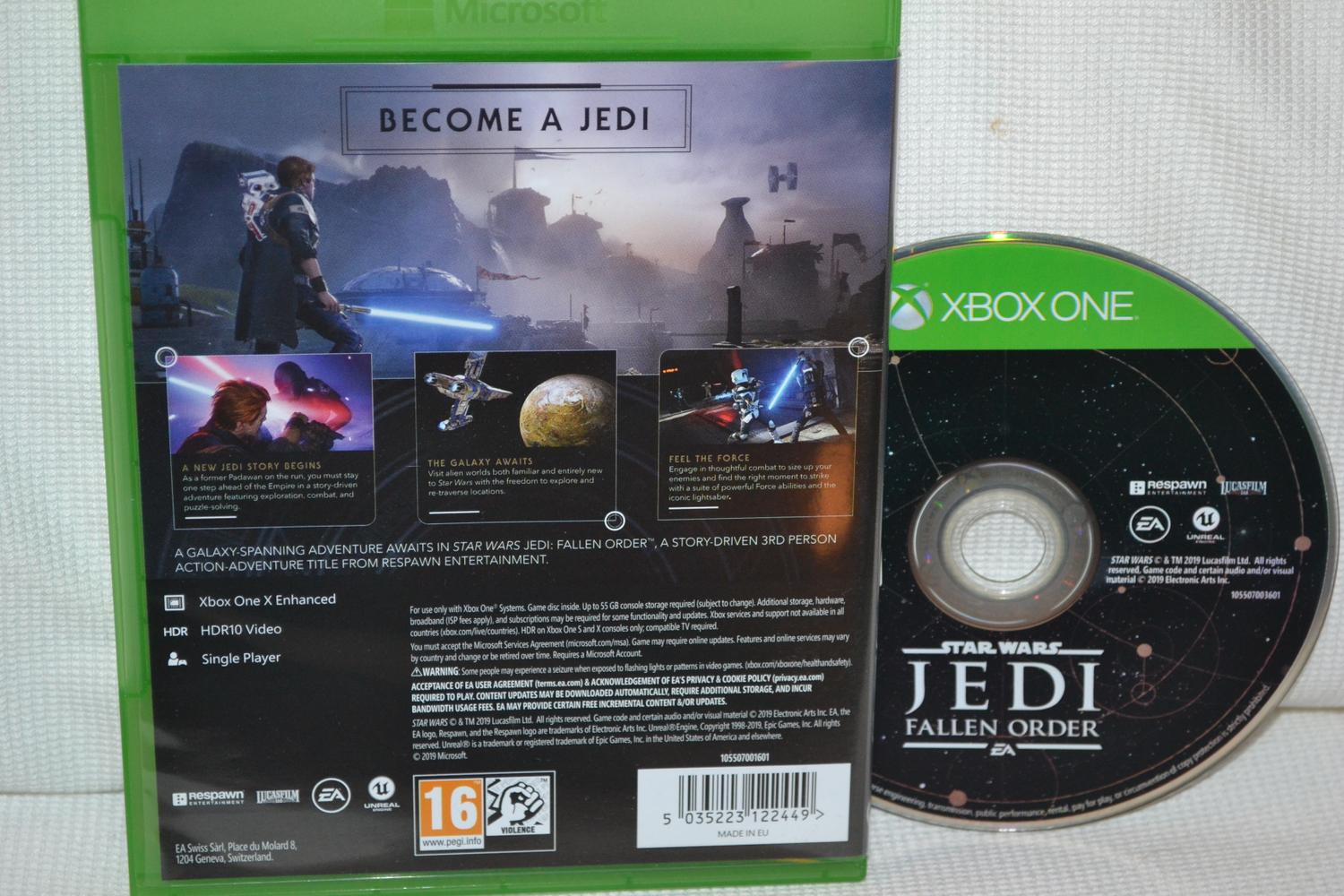 Star Wars Jedi: Fallen Order Xbox One Fint Skick
