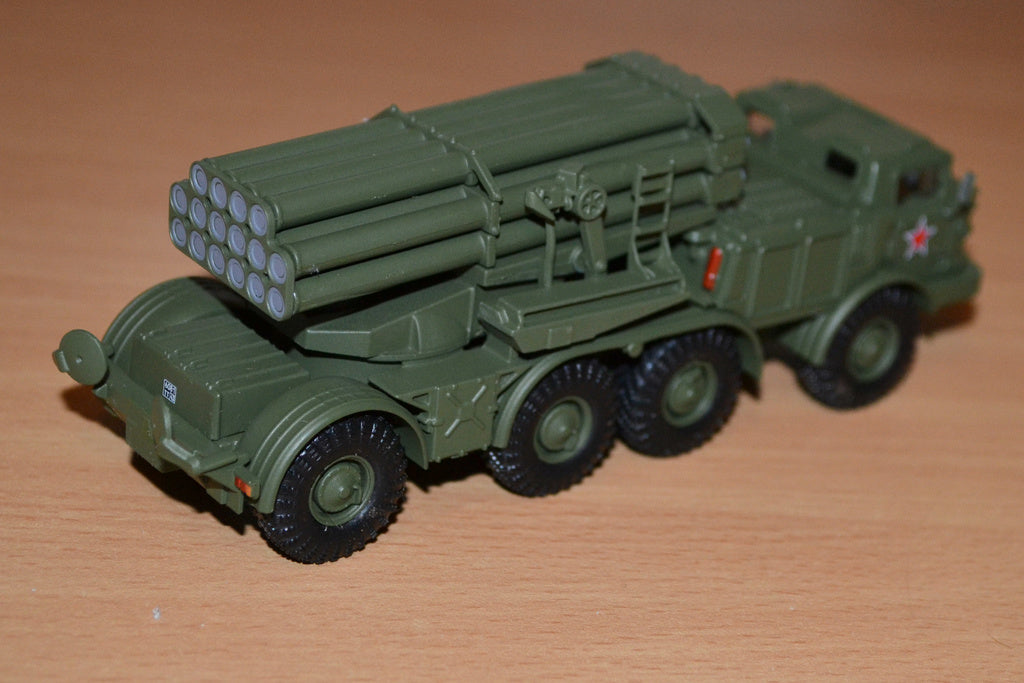 Bm-27 Uragan ca 1:72 Sovjet Militärfordon Missil DeAgostini Ny