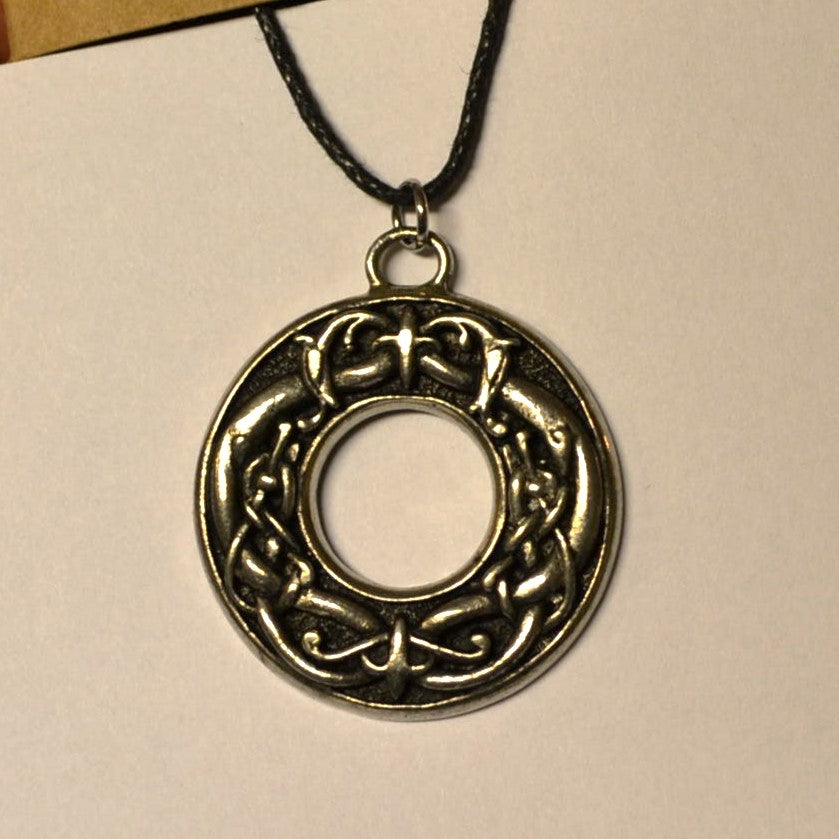 Viking Beasts Viking Halsband Tenn Handgjord 4cm Ny