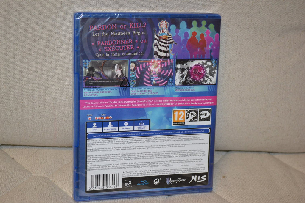 Yurukill: The Calumniation Games Deluxe Edition PS4 (Art book) Ny