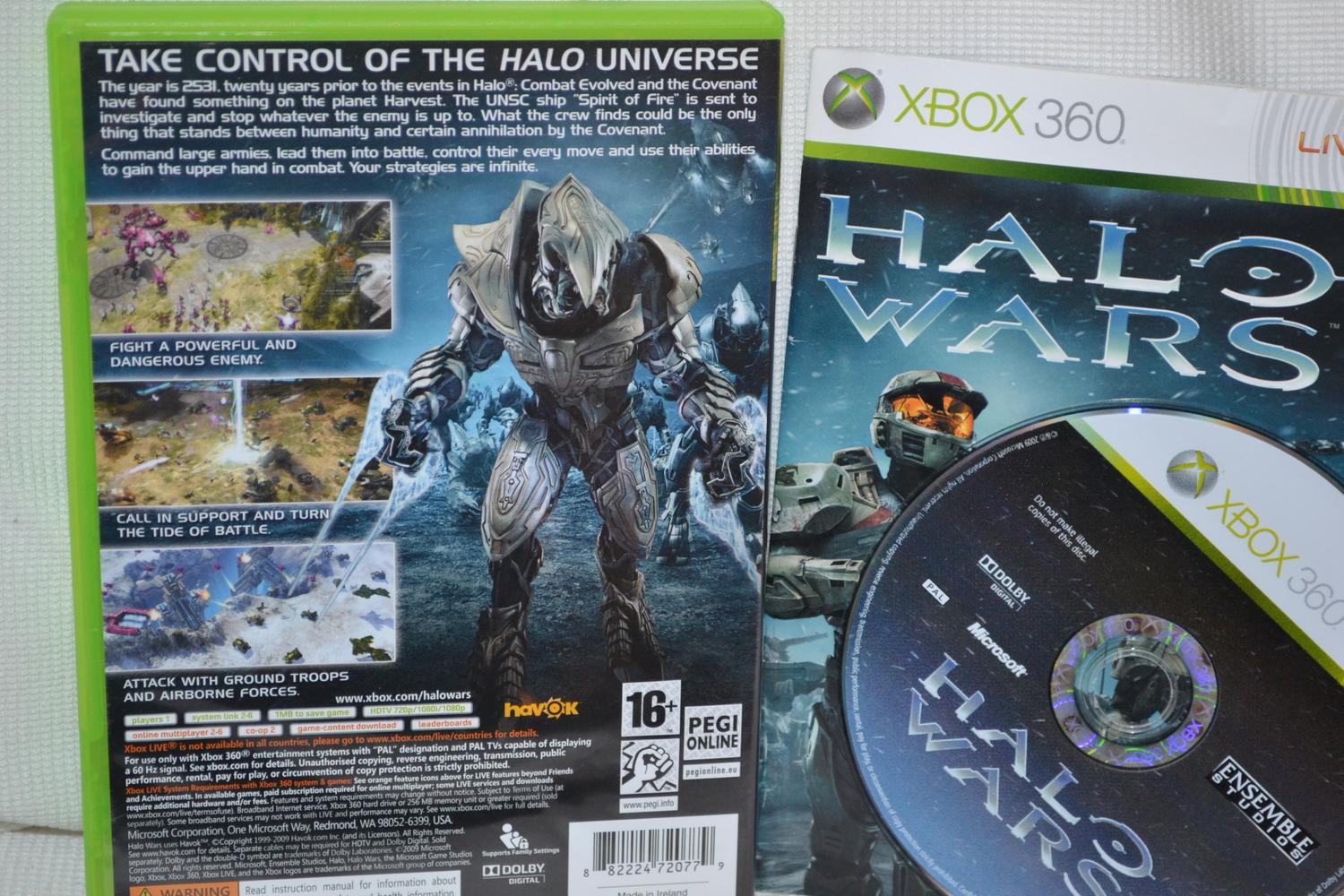 Halo Wars Xbox 360 Komplett Fint Skick