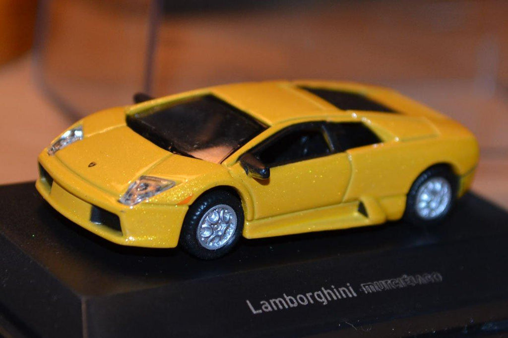 Lamborghini Murcielago 1:87 Welly Nex Models Gul Metallic Ny