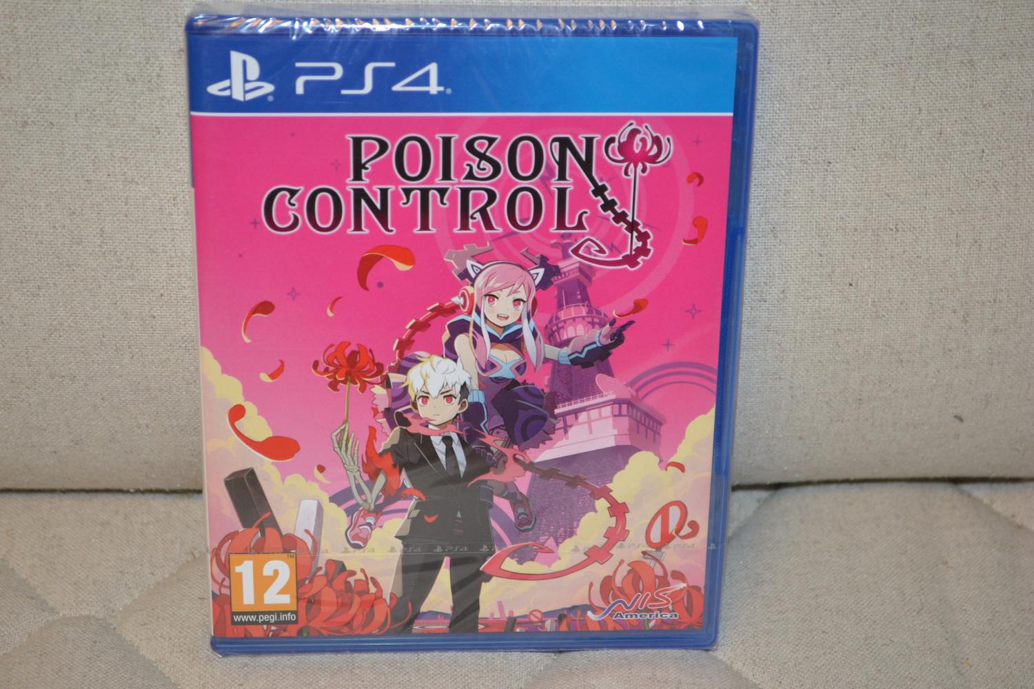 Poison Control PS4 Playstation 4 Ny Inplastad