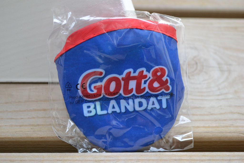 Gott & Blandat Frisbee Ihopvikbar Tyg Cloetta Godis Kampanj 2016 Ny